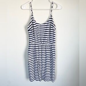 Old Navy Monochrome Striped Dress